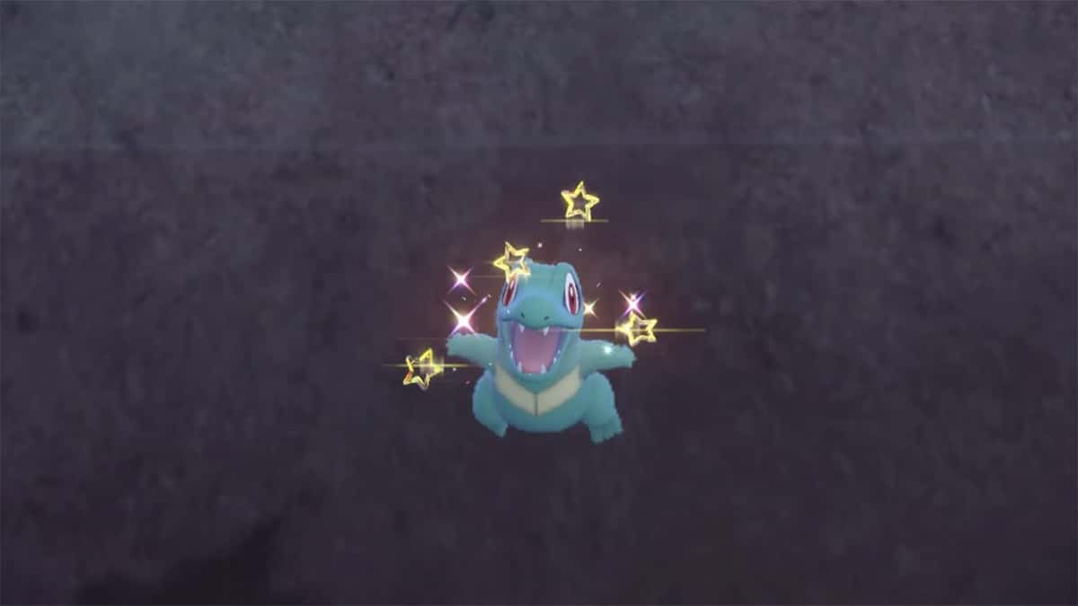 Mass Outbreak shiny Totodile