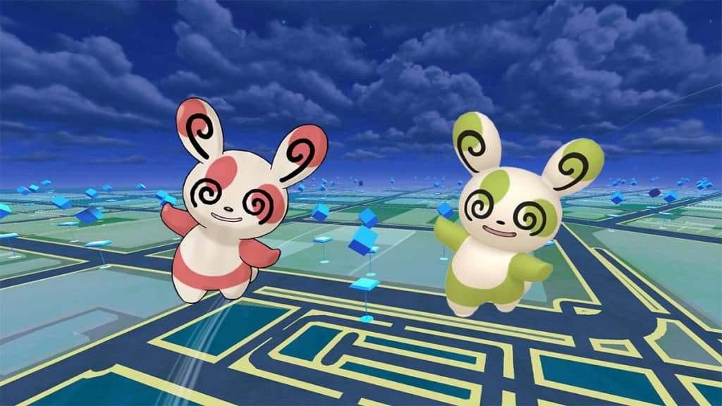 Pokemon Go Spinda and Shiny Spinda