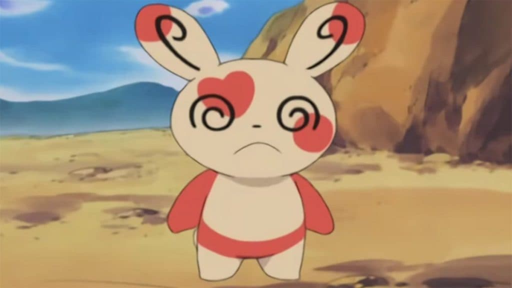 Spinda in the Pokemon Anime