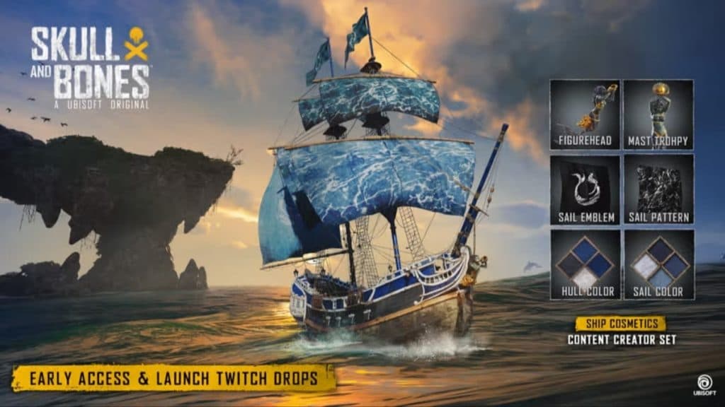 Skull and Bones Twitch Drop