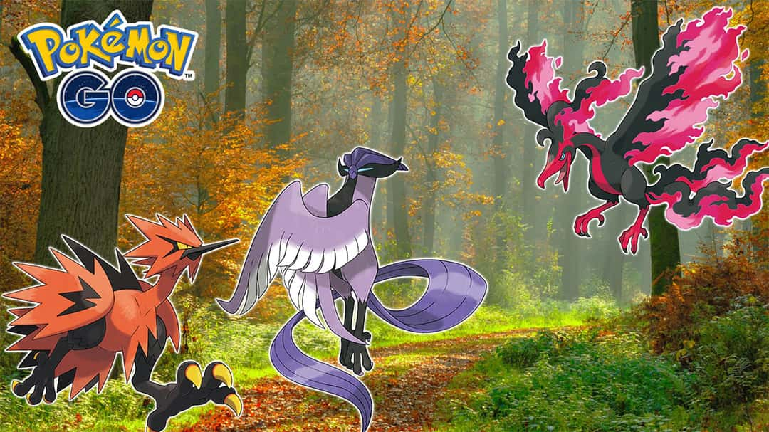 Lucky Pokemon Go player finds all three Galarian Birds in record time ...