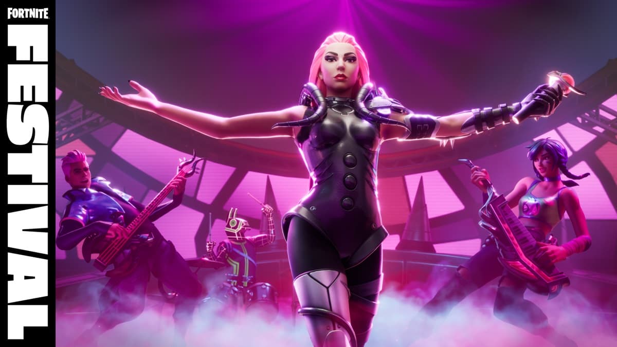 Lady Gaga in Fortnite Festival