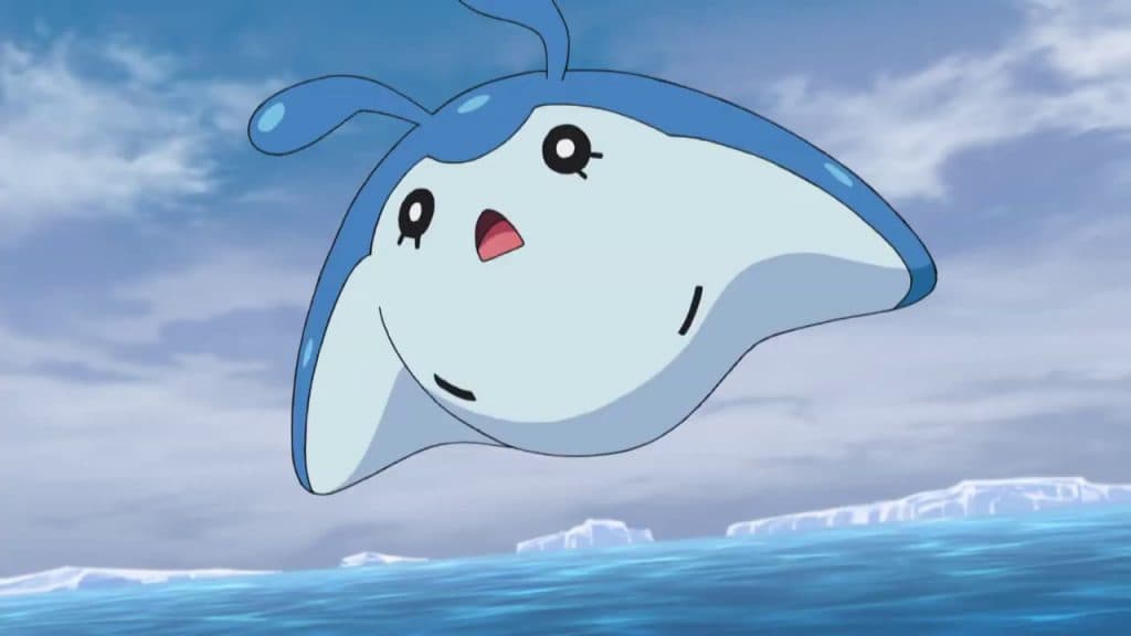 Mantyke in Pokemon anime