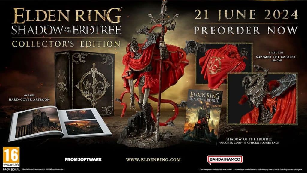 Elden Ring Shadow of the Erdtree Collectors Edition