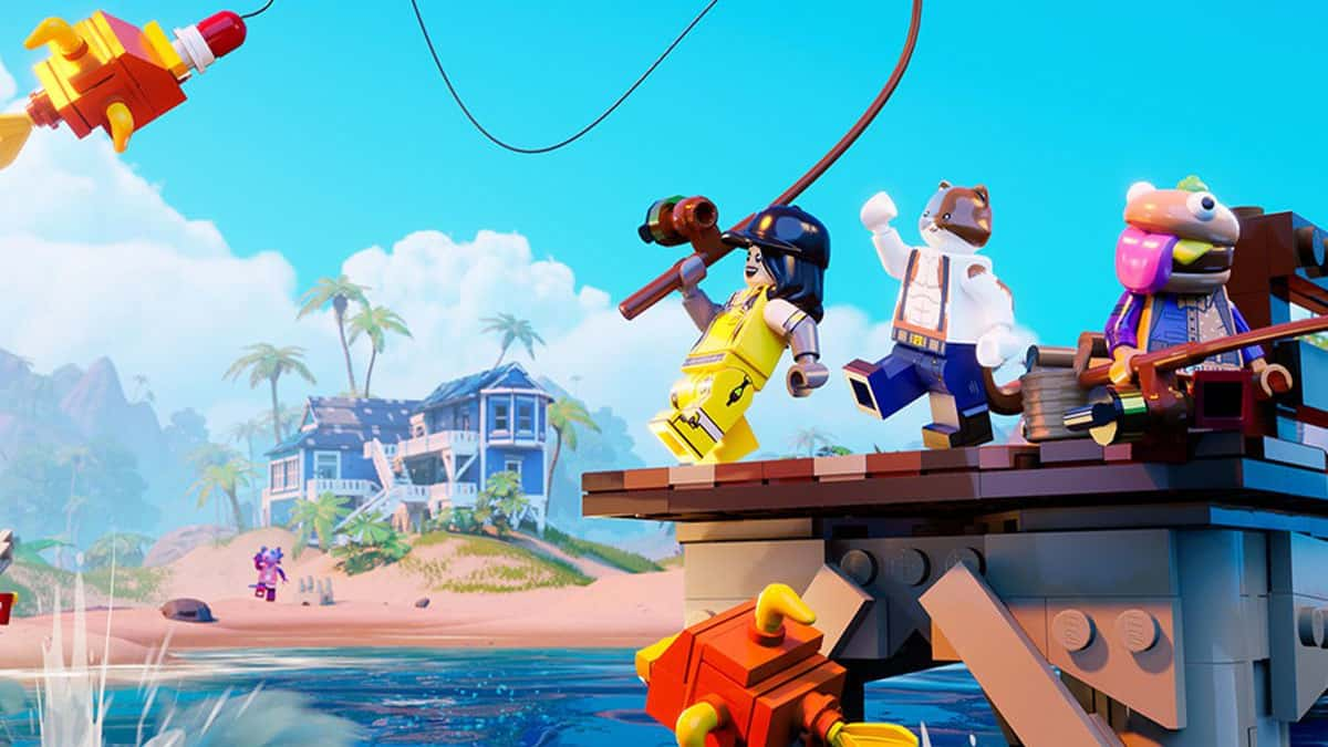 LEGO Fortnite Fishing