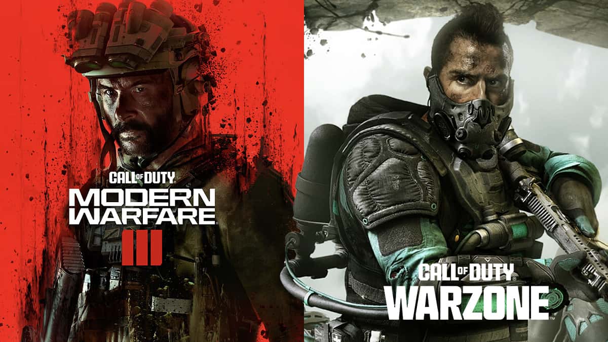 Call of Duty MW3 and Warzone key arts