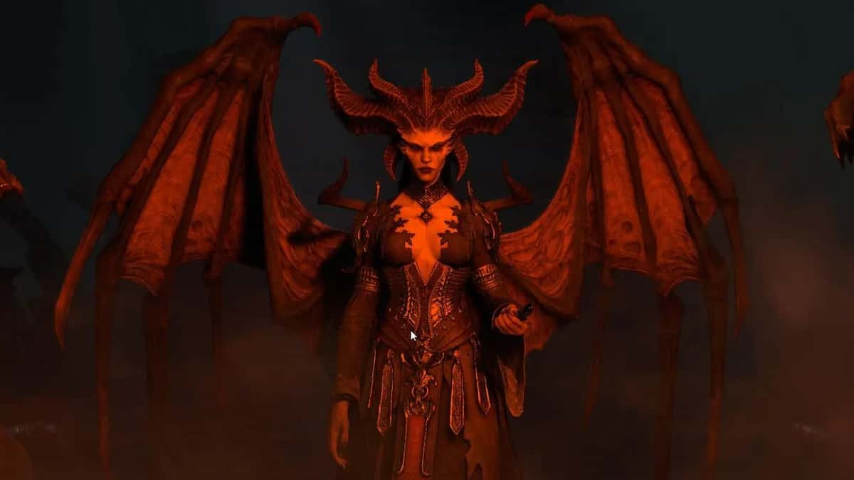 Lilith as seen in Diablo 4