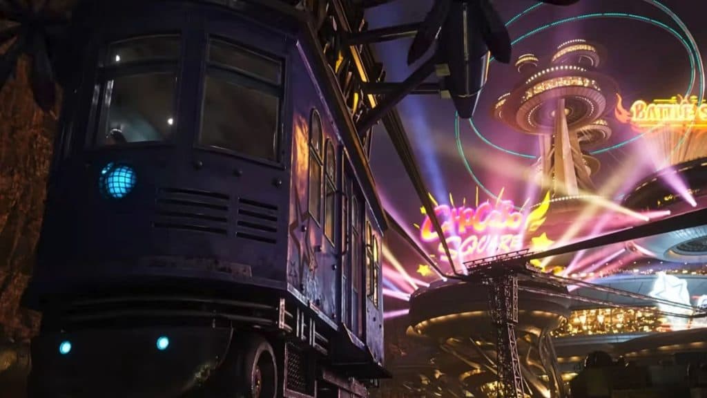 Sky Tram in FF7 Rebirth