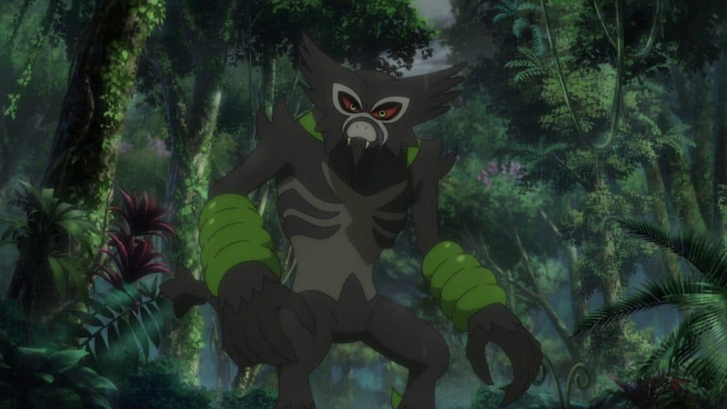 Zarude in Pokemon anime