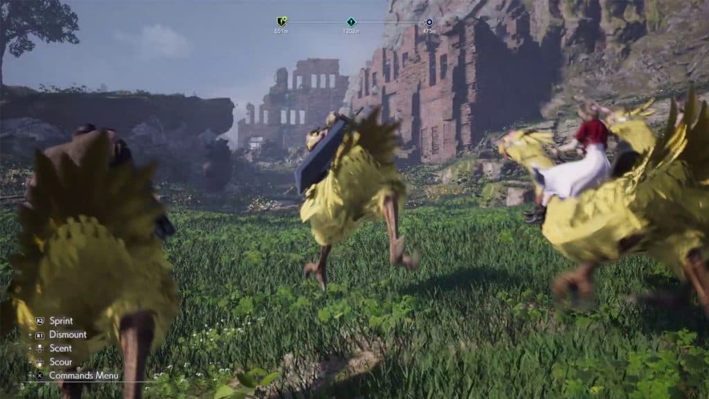 Chocobos in FF7 Rebirth.