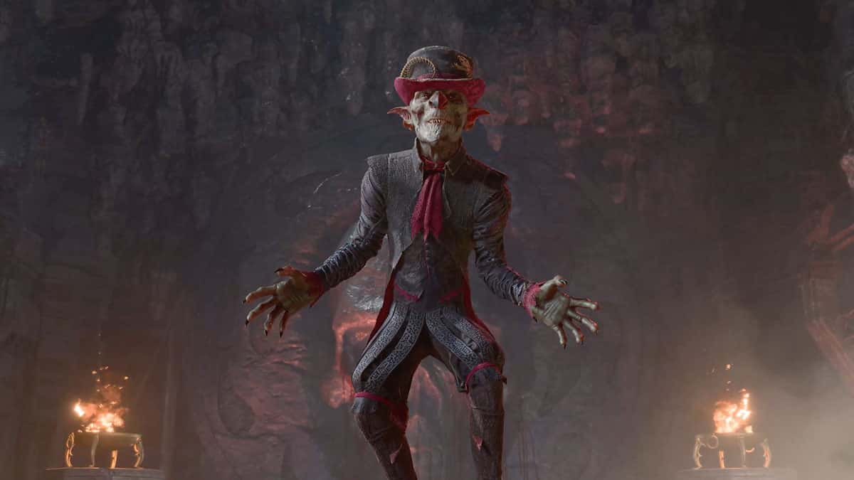 The Dark Urge's Butler Sceleritas Fel in Baldur's Gate 3