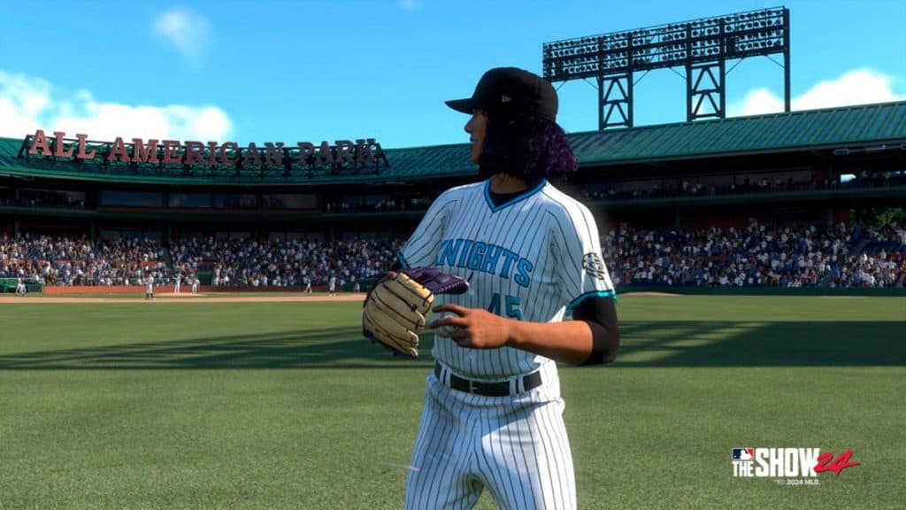 MLB The Show RTTS woman player