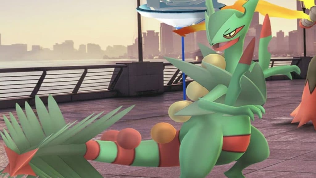 pokemon go hoenn starter mega sceptile