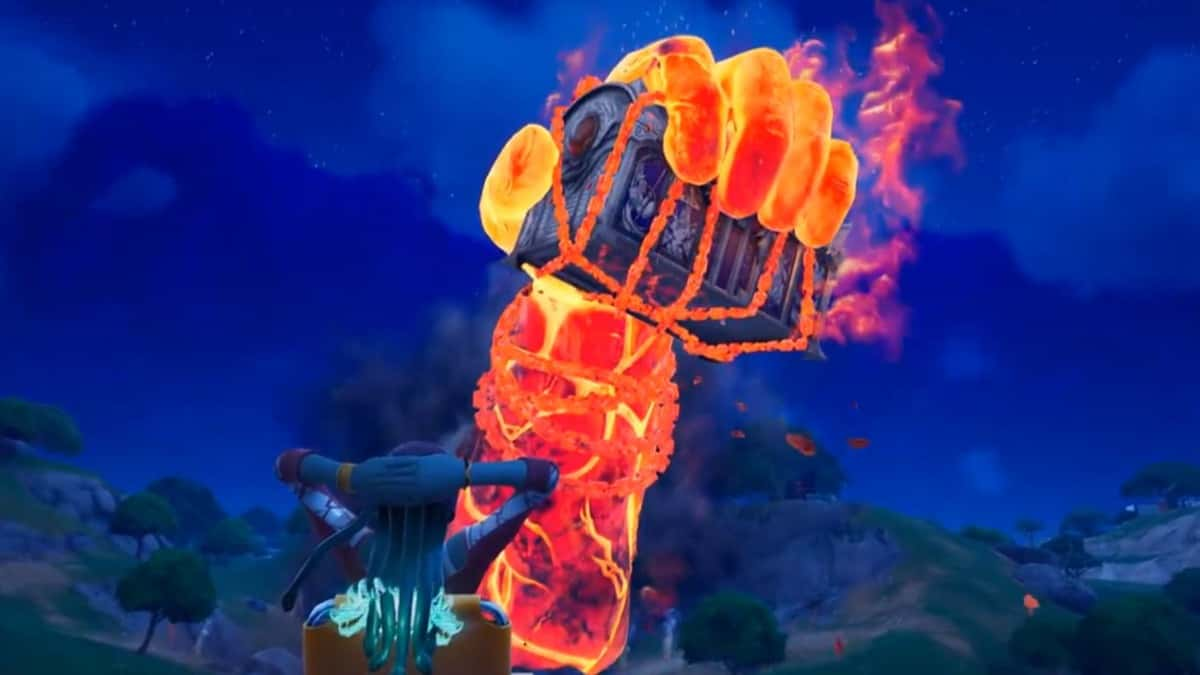 Fortnite Titan Hand mini event