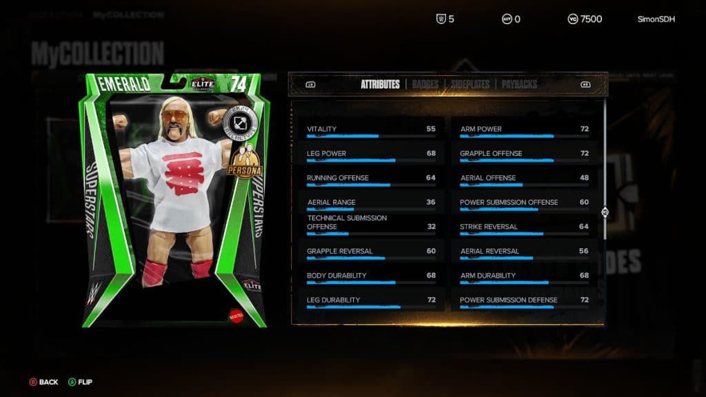 WWE 2K24 Elite Hulk Hogan card