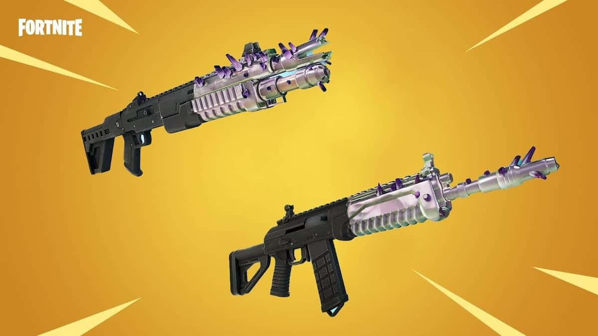 Fortnite EvoChrome Weapons