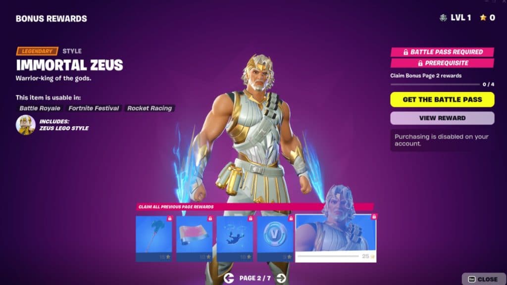 Fortnite Chapter 5 Season 2 Bonus Rewards Page 2