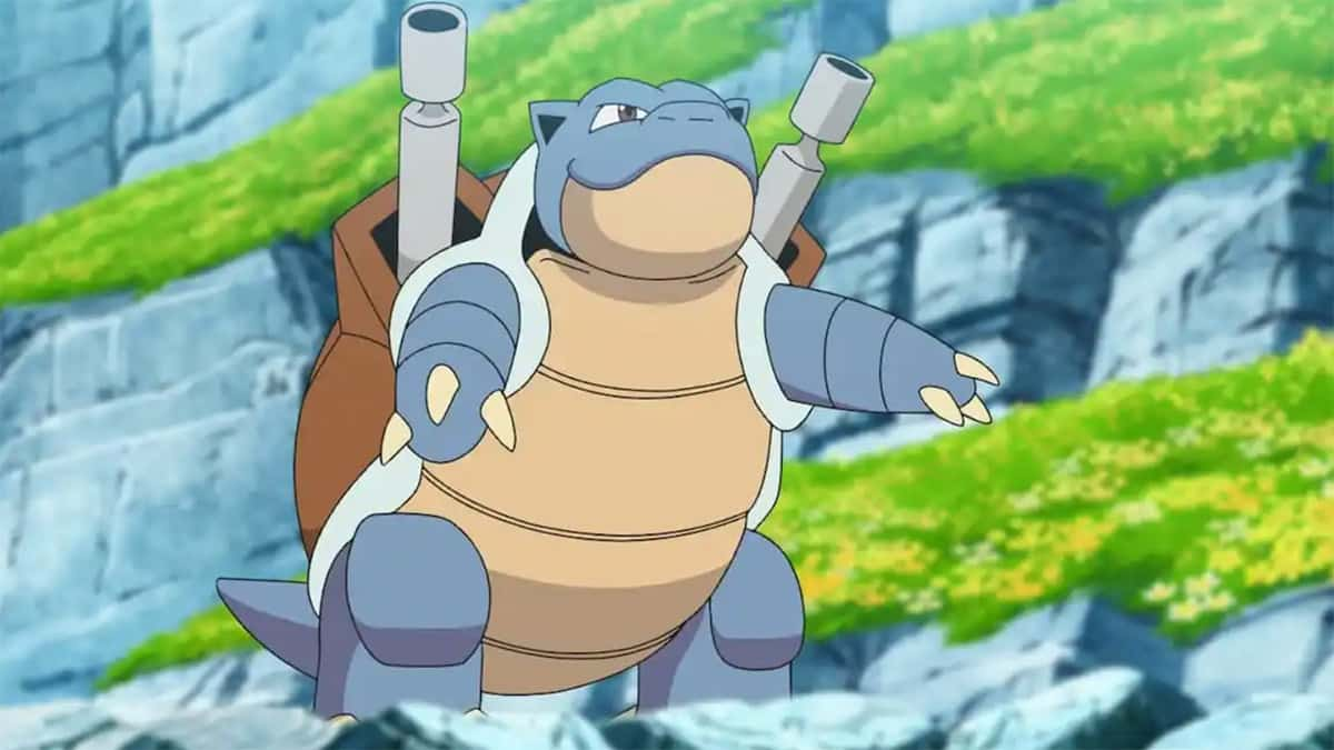 Blastoise in the Pokemon Anime