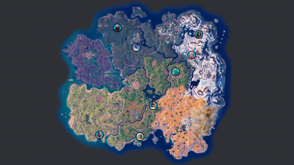 Fortnite NPC hire locations