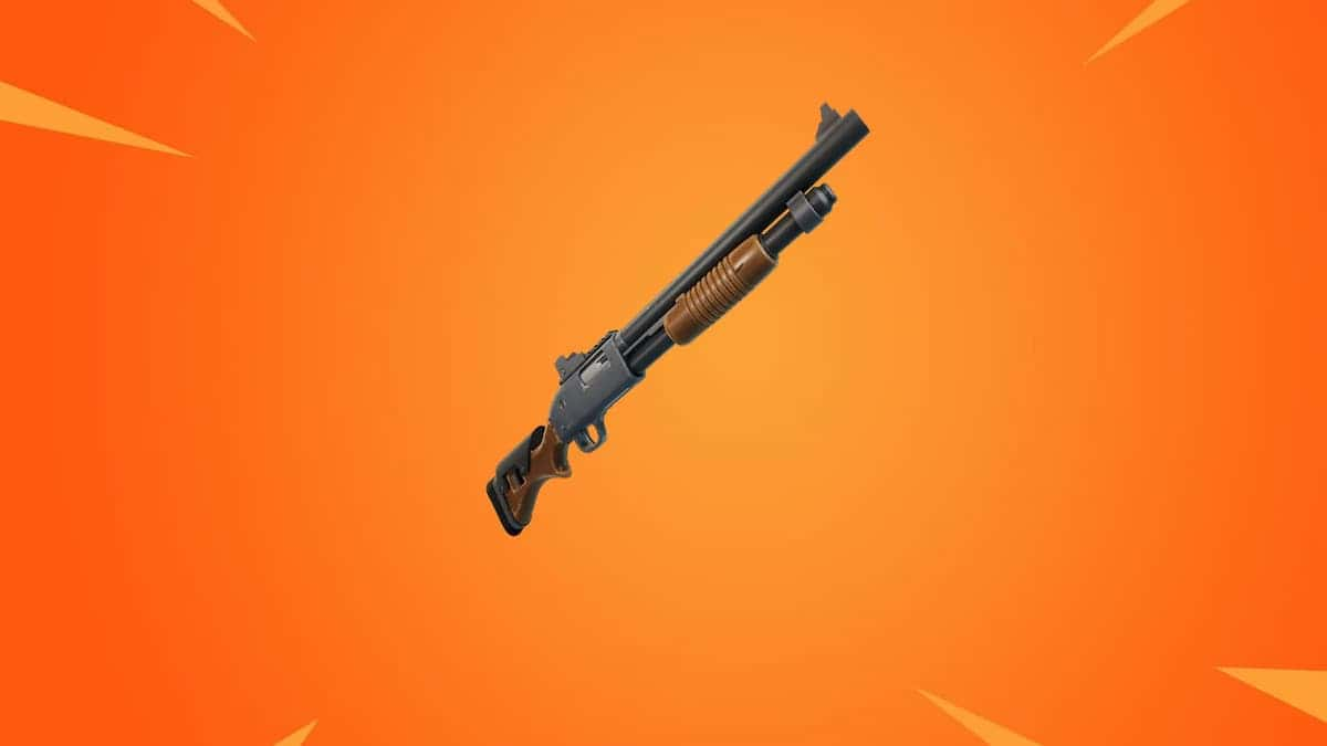 The Hammer Pump Shotgun in Fortnite.