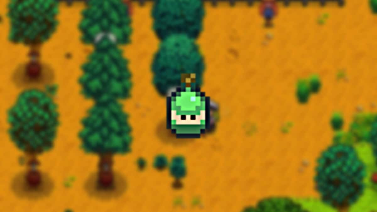 Oak Resin in Stardew Valley