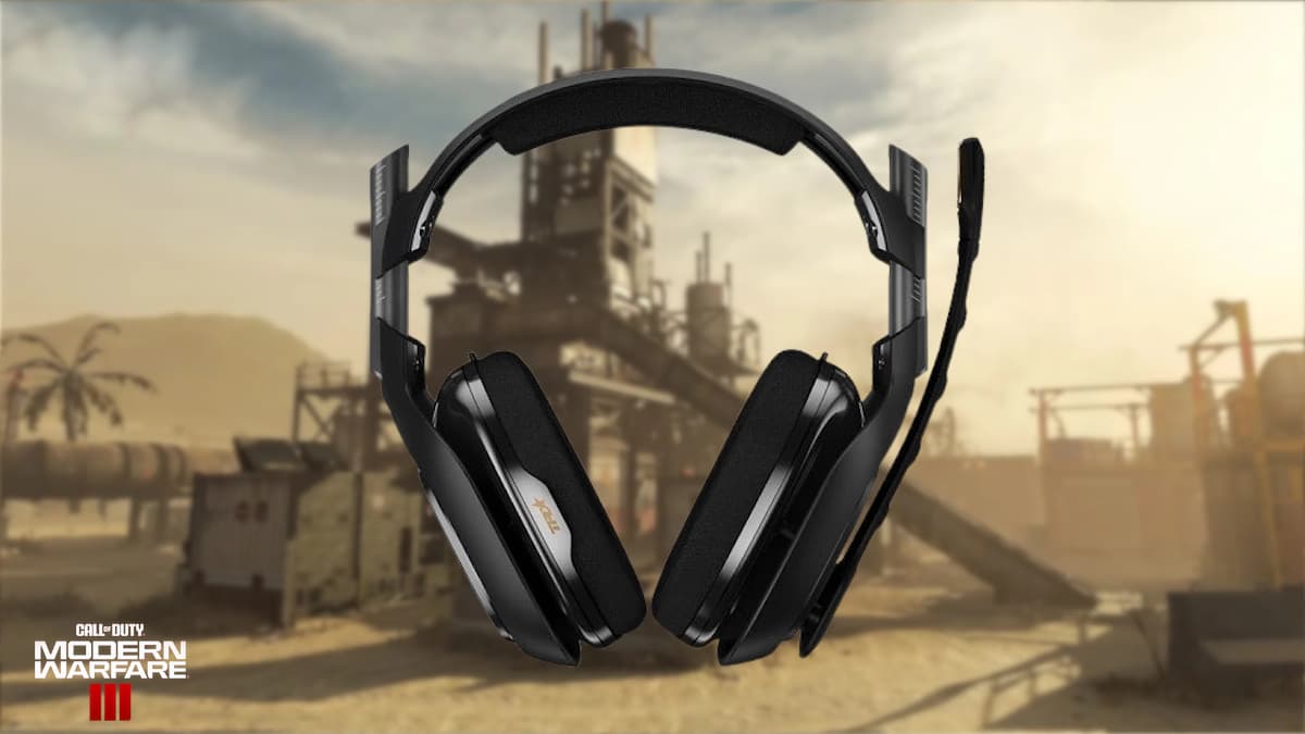 MW3 Rust map and Astro gaming headset