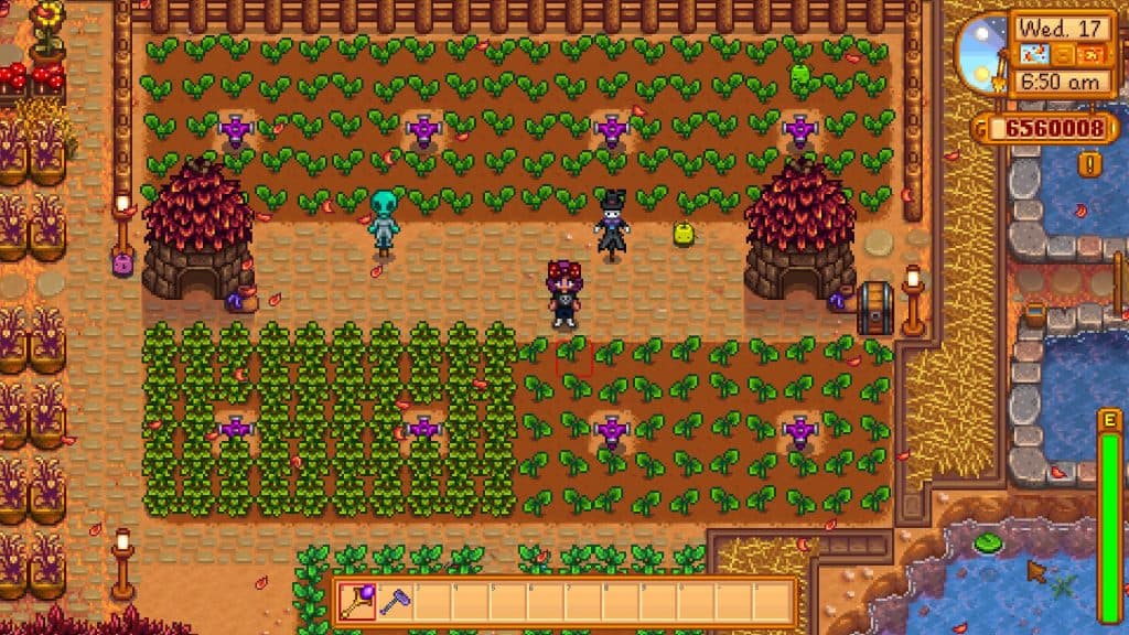 Junimo Huts in Stardew Valley