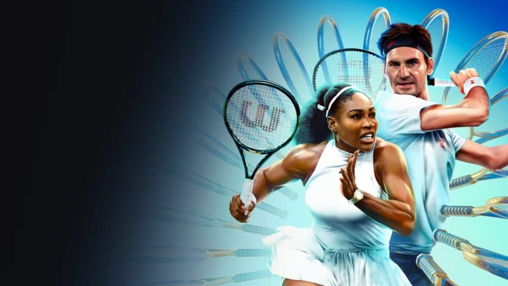 Serena Williams and Roger Federer