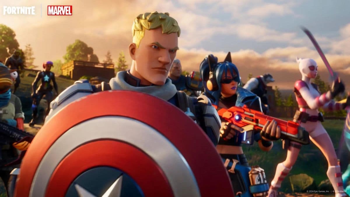 Captain America Jonesy in Fortnite