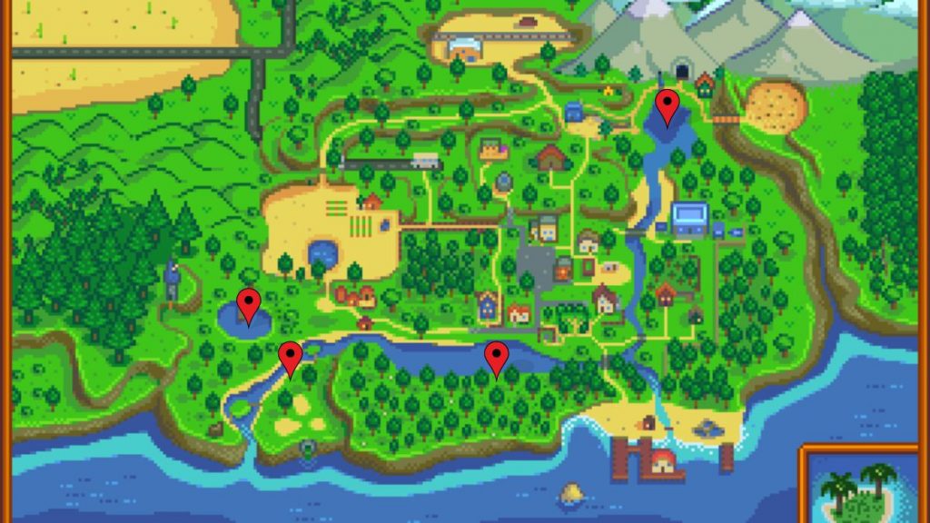 How To Catch Walleye In Stardew Valley Spawn Timing Locations Uses   Stardew Valley Walleye Locations 1024x576 