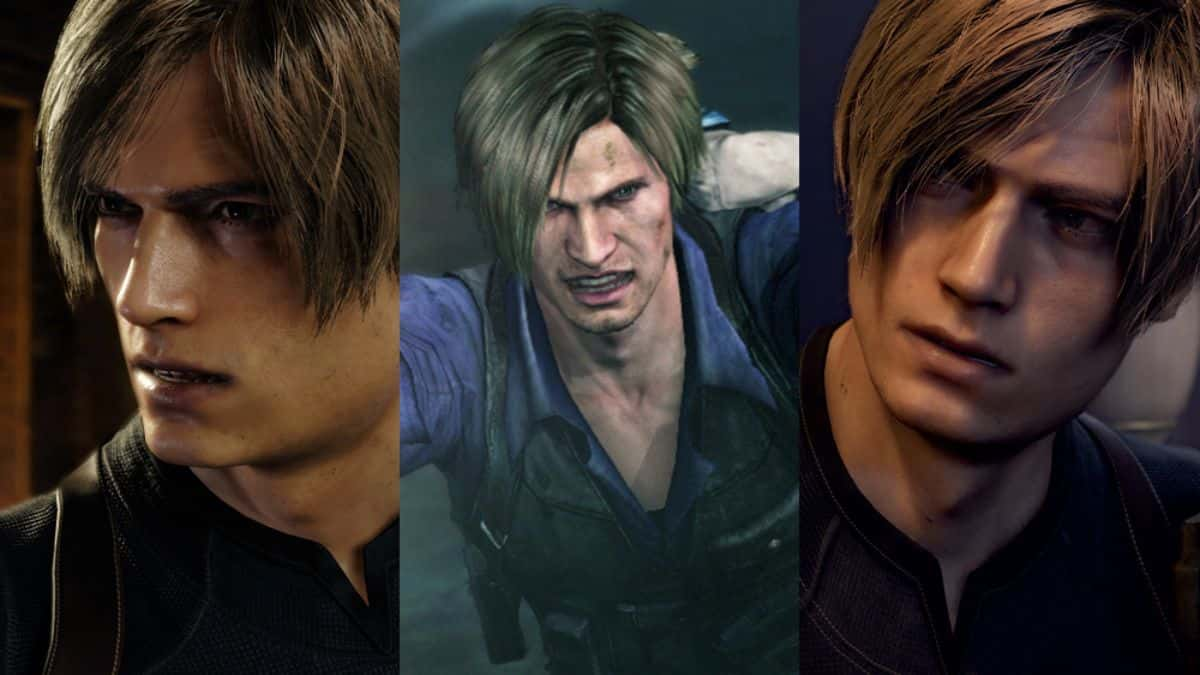 Leon Kennedy in resident evil games