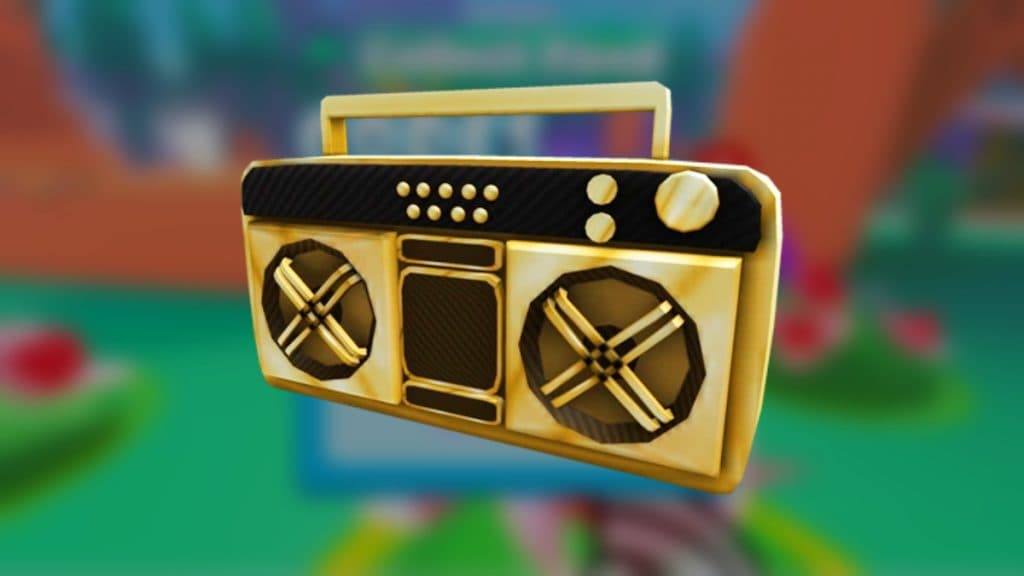 Roblox Golden Superfly Boombox