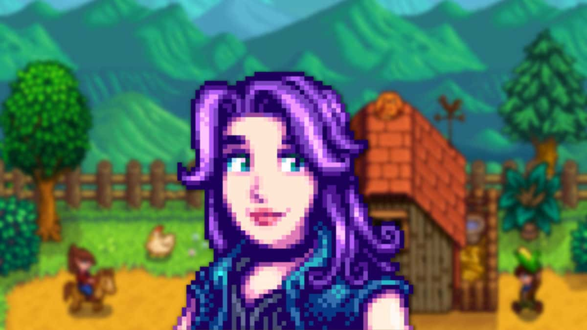 Abigail in Stardew Valley