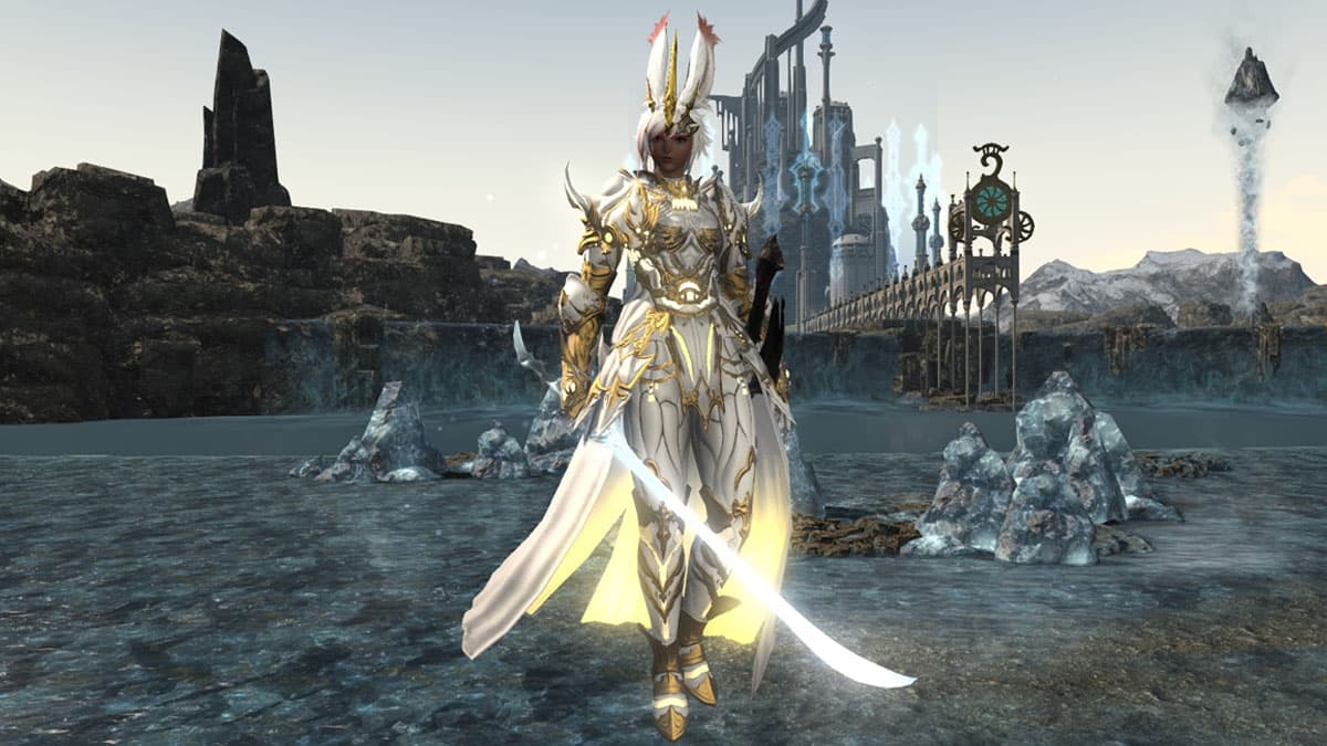 FFXIV Viera race in Eureka's final armor reward.