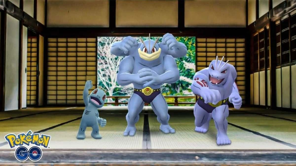 pokemon go machamp, machoke, and machop