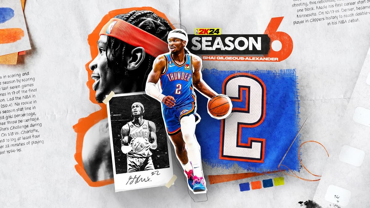 NBA 2K24 Season 6 cover