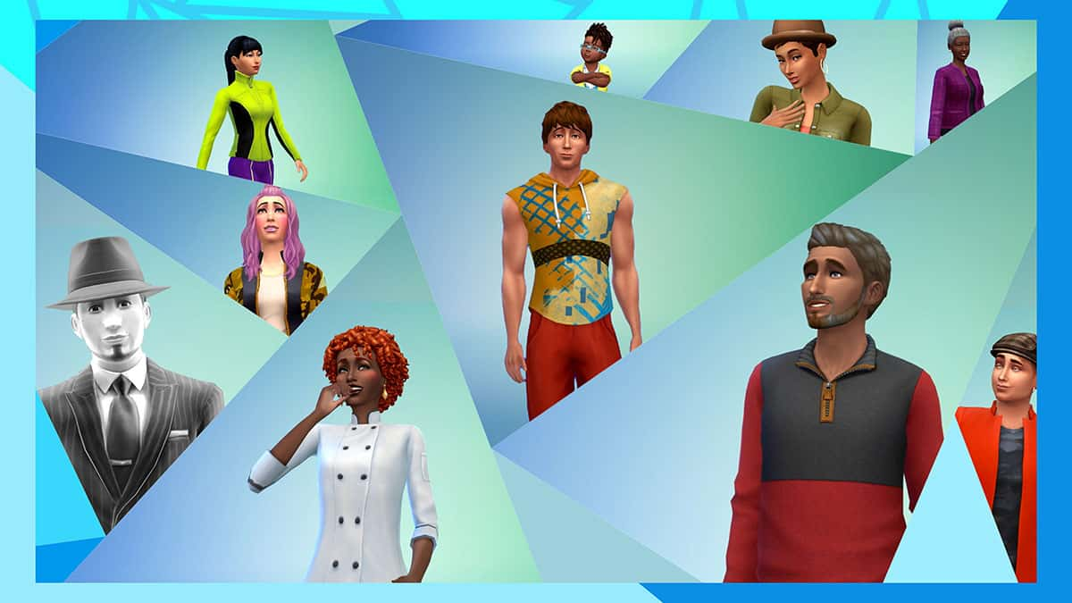 Sims in The Sims 4