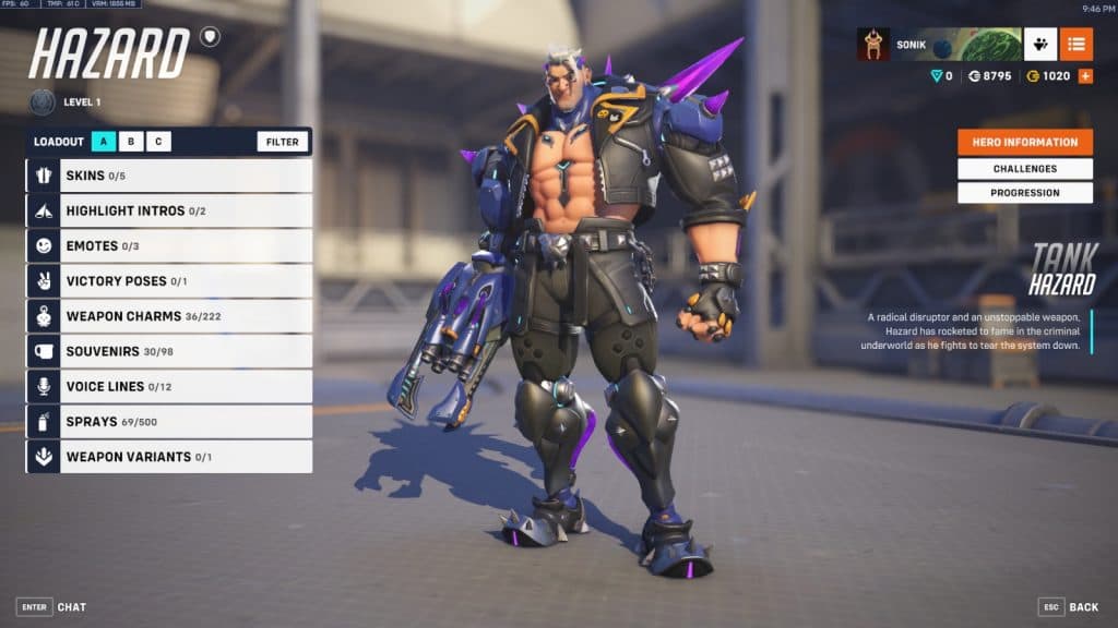 Hazard in Overwatch 2