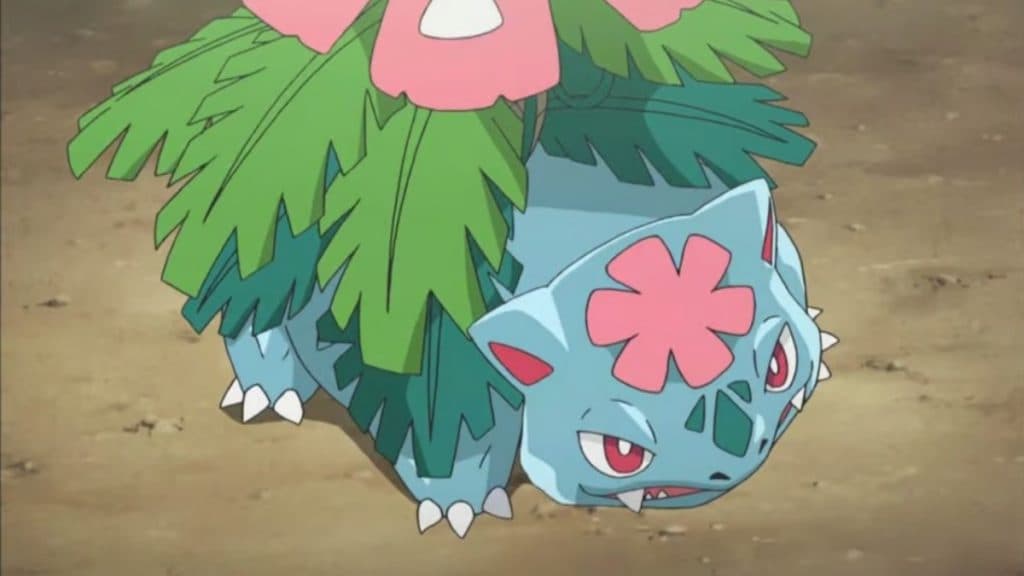 pokemon go mega venusaur in the anime