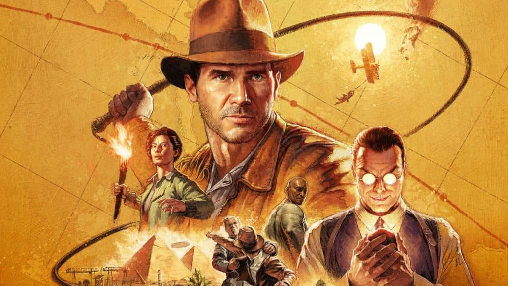 Indiana Jones and the Great Circle cover art