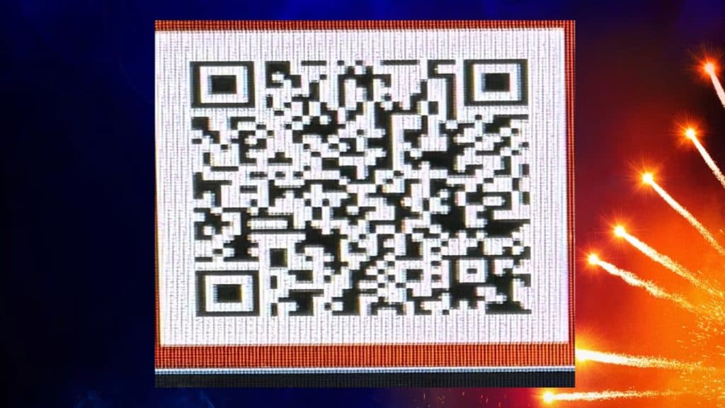 WWE SuperCard QR code