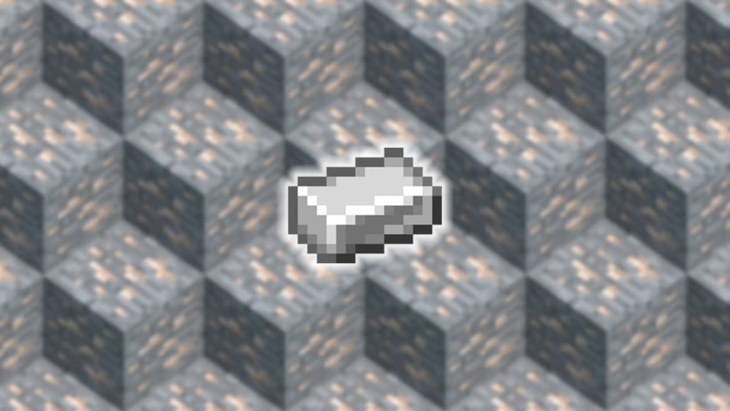 Iron Ingot in Minecraft