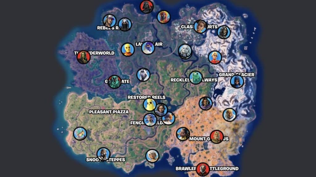 All Fortnite NPC locations: Where to find every character in Chapter 5 ...