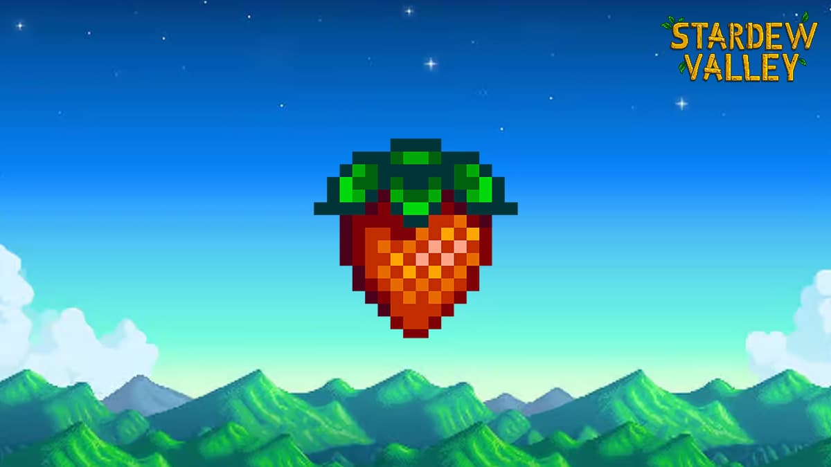 Strawberry in Stardew Valley.