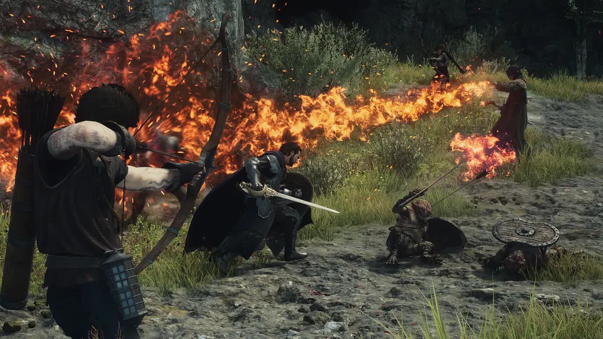 Dragon's Dogma 2 archery