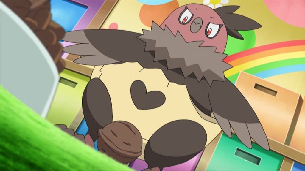 Vullaby in Pokemon anime