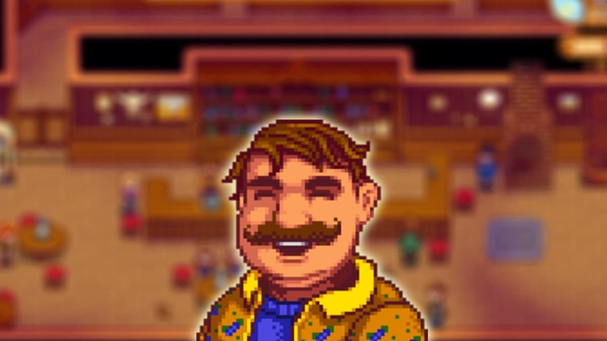 Gus in Stardew Valley