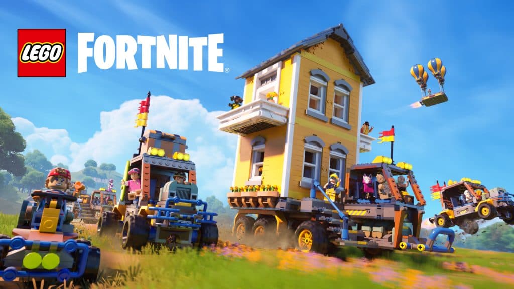 Vehicles in LEGO Fortnite