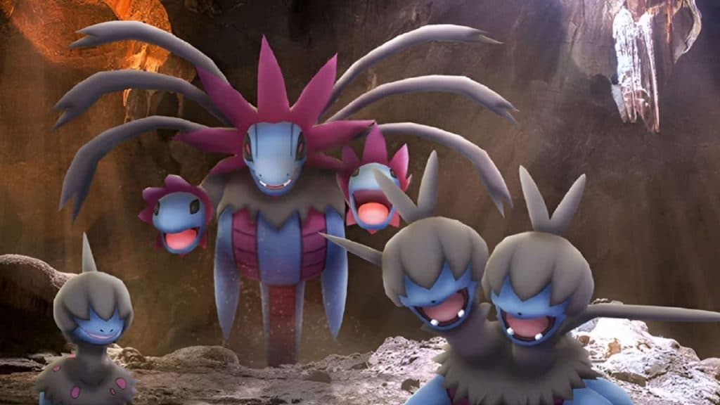 pokemon go deino and its evolutions zweilous and hydreigon