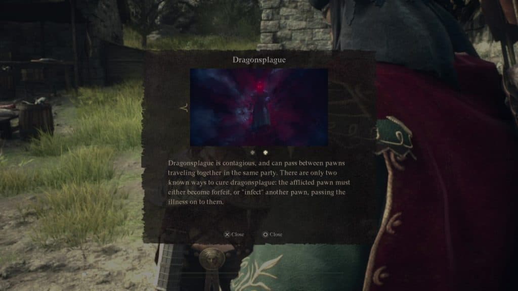 Dragonsplague in Dragon's Dogma 2.